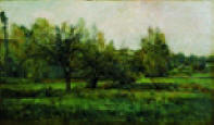 Charles-Fran�ois Daubigny, Obstgarten im Herbst, um 1855/60, Von der Heydt-Museum Wuppertal